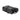 Black tactical flashlight with visible branding on a white background