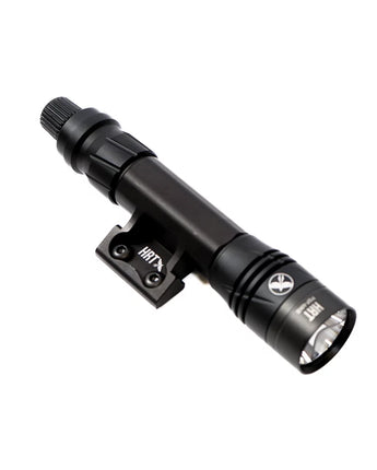 "HRT AWLS Advanced Weapon Light – 18650: Explore superior illumination with this advanced weapon light designed for optimal performance. The 18650 model ensures long-lasting power, providing a strategic advantage in low-light scenarios."