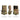 Set of camouflage tactical pouches on a white background