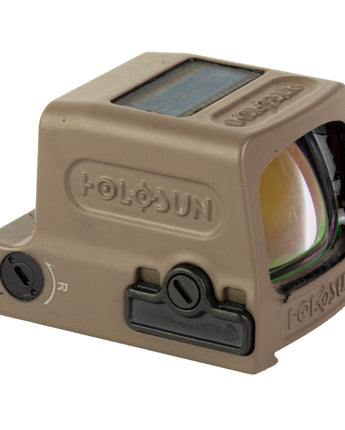 Holosun 509T-RD X2 FDE - Precision Red Dot Sight with Flat Dark Earth Finish for Tactical Firearms