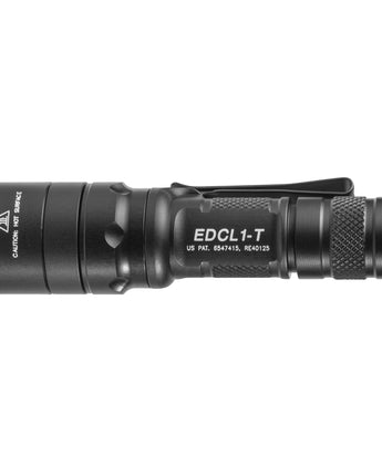 "Surefire EDCL1-T Tactical Flashlight - Compact design with powerful LED for reliable illumination."
