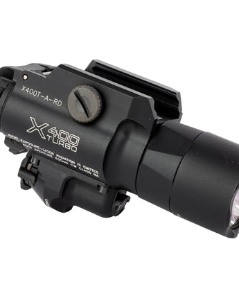 SureFire X400 Turbo Red Laser - Powerful Tactical Laser Sight in Action