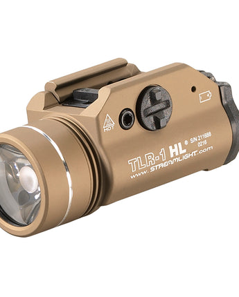 "Streamlight TLR1-HL Tactical Flashlight - Powerful illumination for tactical situations and outdoor adventures."